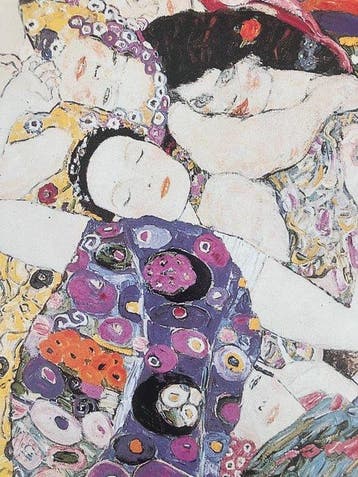 Gustav Klimt (after) - The virgin