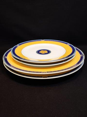 Rosenthal - Bord (4) - 4er Set (2x Speiseteller Ø 26,0 cm,