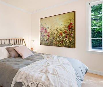 Irina Morisch - guiding light-XXL floral artwork-