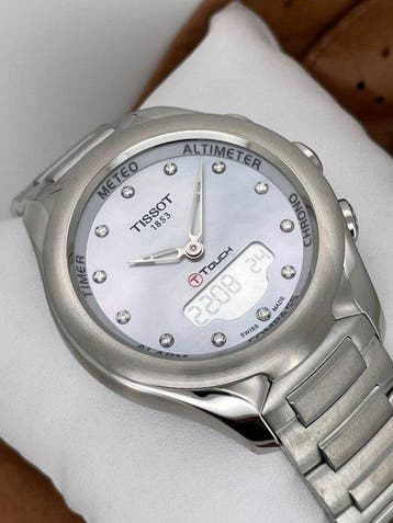 Tissot - T-Touch MOP Diamonds Lady - T0752201110600 - Dames