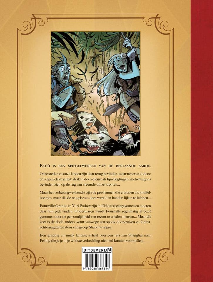 Een spook in Peking / Ekhö - De Spiegelwereld / 10, Livres, BD, Envoi