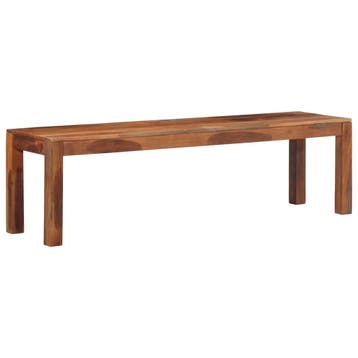 vidaXL Bankje 160 cm massief acaciahout, Huis en Inrichting, Verzenden, Nieuw