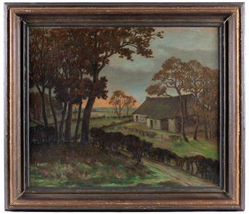 Paul H.J. Schmitz (1910-1974) - *Landschap, Antiek en Kunst