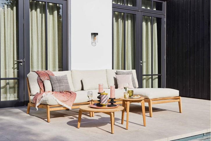 SUNS Termoli chaise longue set natural * sale* |, Jardin & Terrasse, Ensembles de jardin