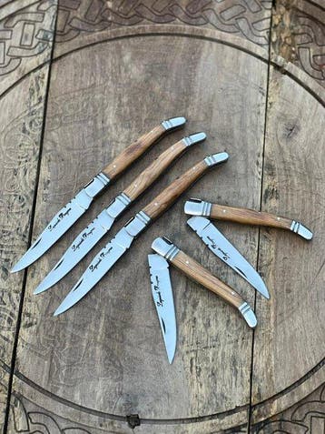 Zakmes (5) Frans design - Maatwerk met de hand