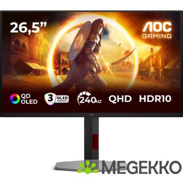 AOC Q27G4ZDR 27  Quad HD 240Hz OLED Monitor, Verzenden, Nieuw