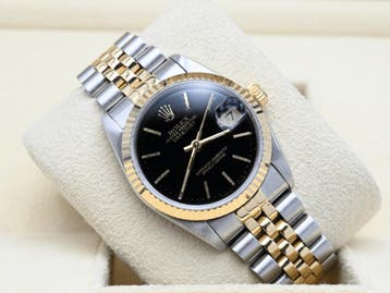 Rolex Datejust Ref. 68273 Year 1991 (Box), Rolex, Polshorloge, Ophalen of Verzenden, Zo goed als nieuw