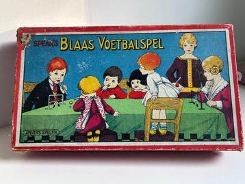 Bordspel - 5 zeldzame oude kinderspelletjes - Metaal, hout,