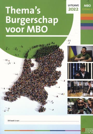 2022-2023 entree 2 / Themas Burgerschap voor MBO /, Verzenden, Zo goed als nieuw, Merijn Brada
