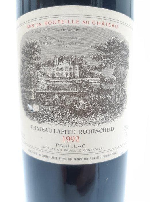1992 Chateau Lafite Rothschild - Pauillac 1er Grand Cru, Collections, Vins