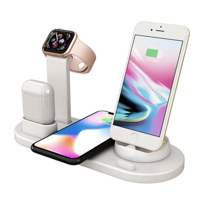 4 in 1 Oplaadstation voor Apple iPhone / iWatch / AirPods -, Télécoms, Téléphonie mobile | Batteries, Envoi