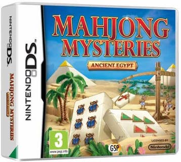 Mahjong Mysteries Ancient Egypt (Nintendo DS tweedehands, Ophalen of Verzenden, Nieuw