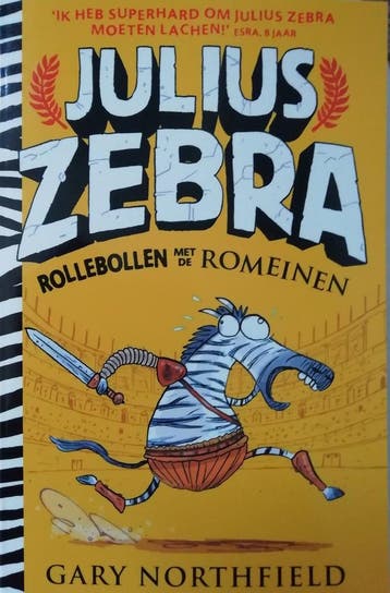 Julius Zebra - 1 Rollebollen met de Romeinen (Special, Boeken, Verzenden, Zo goed als nieuw, Gary Northfield