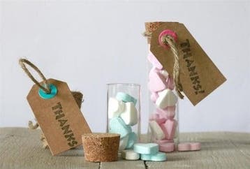 Reageerbuisjes glas met kurk 10 cm Ø3 cm doos 12 stuks, Hobby en Vrije tijd, Knutselen, Nieuw