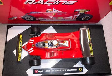Bburago 1:18 - Modelauto - Bburago - FERRARI 312 T4 JODY, Nieuw