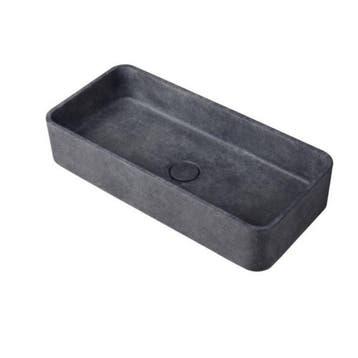 Waskom Ideavit Idea.Max 60x28x12 cm Rechthoek Beton Donker, Doe-het-zelf en Bouw, Sanitair, Ophalen of Verzenden, Nieuw, Overige typen