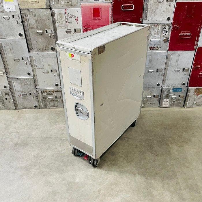 Diethelm Keller Aviation - Trolleys van, Antiek en Kunst, Antiek | Wandborden en Tegels