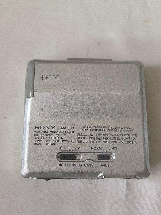 Sony - MZ-E30 Draagbare minidisc speler-recorder, Audio, Tv en Foto, Radio's