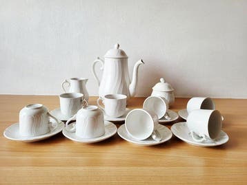 Villeroy & Boch - Service à café (19) - Diamond - Porcelaine