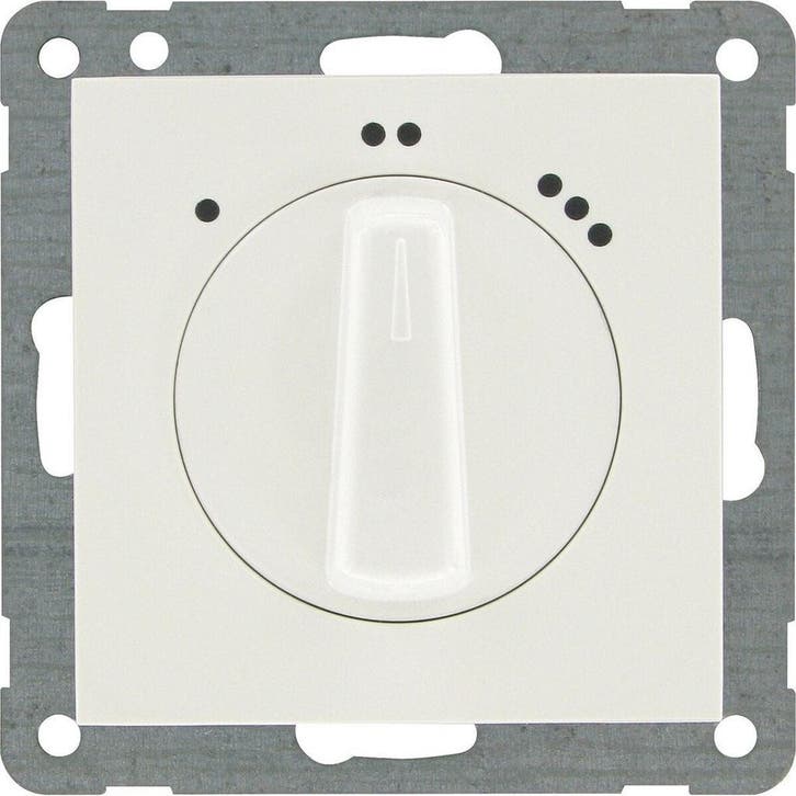 KOPP Athenis HK07 – Inbouw 3-standen schakelaar wit, Bricolage & Construction, Électricité & Câbles, Envoi