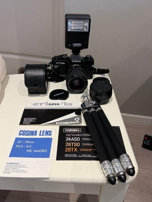 Cosina CT-1 Super + 3.5-4.5/35-70mm MC Macro | Appareil, TV, Hi-fi & Vidéo, Appareils photo analogiques