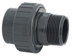 PVC 3/3 koppeling 63mm lijmverbinding x buitendraad 2, Ophalen of Verzenden, Nieuw