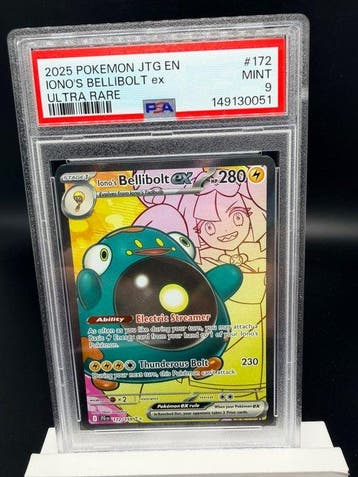 Pokémon - 1 Graded card - Ionos Bellibolt ex [UR] 172/159, Nieuw