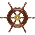 Houten Stuurwiel Boot Mahonie 500mm, Watersport en Boten, Ophalen of Verzenden, Nieuw