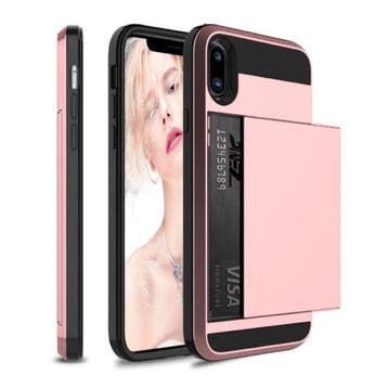 iPhone XS Max  - Wallet Card Slot Cover Case Hoesje Business, Verzenden, Nieuw