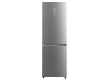 Koenic -  Koel-vriescombinatie C (kfk 621) - Inox, Electroménager, Verzenden, Met aparte vriezer