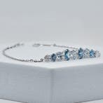 Zonder minimumprijs - Armband - 14 karaat Witgoud - 2.25ct., Nieuw