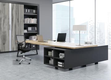 Wide Range NPR 1813 Office Chairs Competitively Priced!, Verzenden, Zwart, Nieuw, Bureaustoel