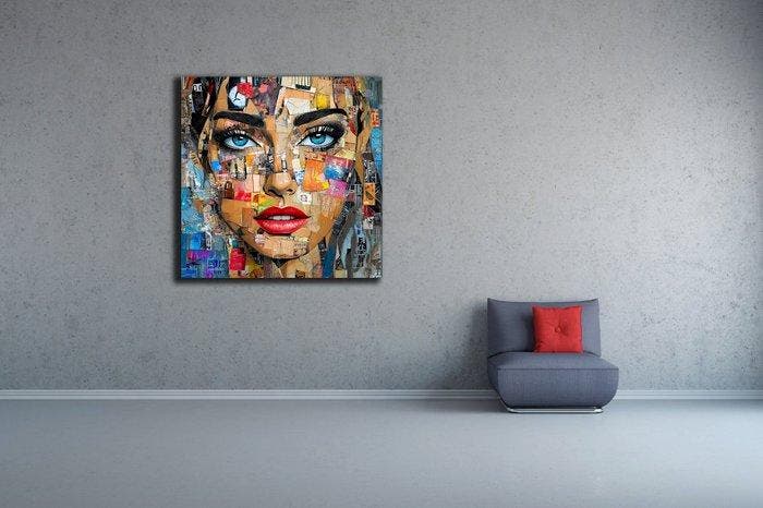 PLM-Art - Magic Woman, Antiek en Kunst, Kunst | Designobjecten