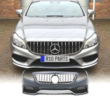 PARE-CHOCS AVANT MERCEDES CLASSE CLS W218 11-14 LOOK AMG, Verzenden