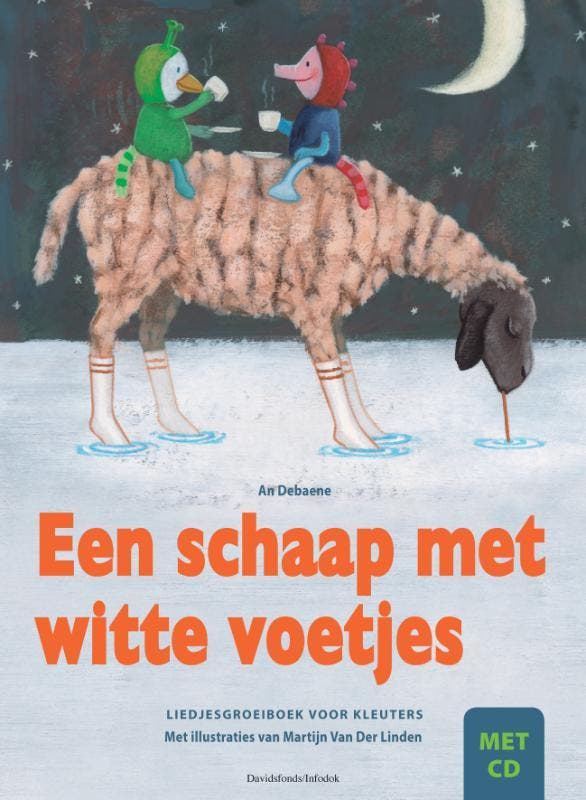 Een schaap met witte voetjes 9789059083394 An Debaene, Boeken, Kinderboeken | Baby's en Peuters, Gelezen, Verzenden