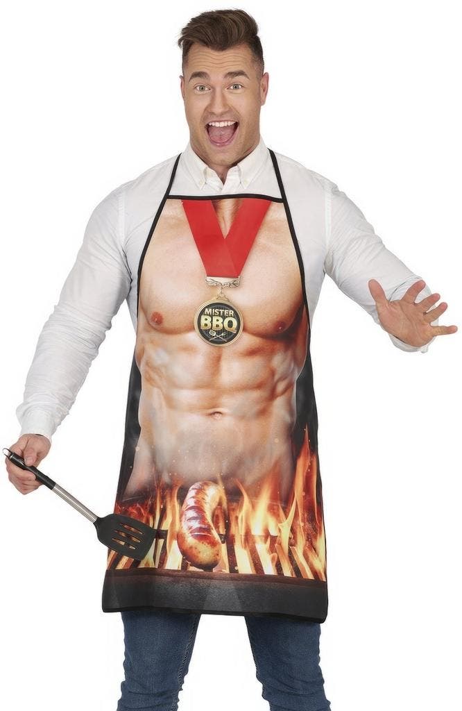 Bbq Schort, Hobby en Vrije tijd, Feestartikelen, Nieuw, Verzenden