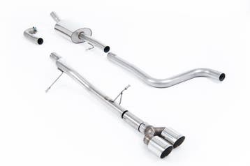 Cat-back uitlaatsysteem | Ford Fiesta Mk8 1.0T EcoBoost ST-L, Verzenden