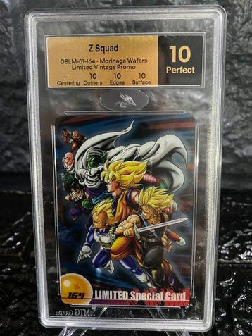 Morinaga Wafers - 1 Graded card - Dragon Ball - Trunks, Nieuw