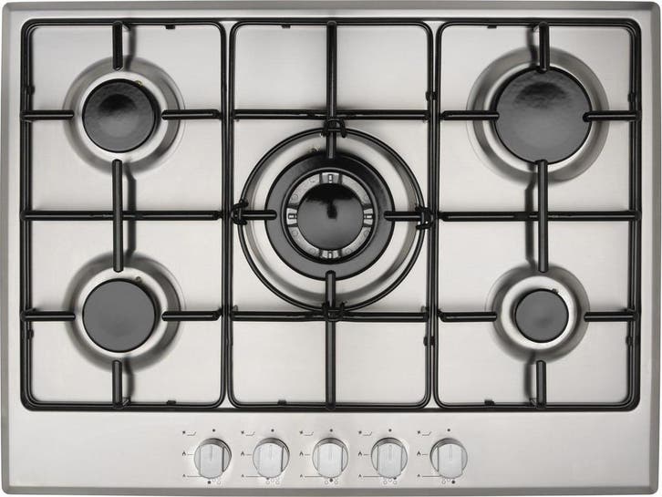 Everglades EVBI851 - Inbouw Gaskookplaat - 5 Pits Wokbrander, Elektronische apparatuur, Fornuizen, Zo goed als nieuw, Verzenden