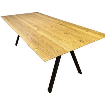 bert plantagie Eettafel Remo - Ongebruikt, Verzenden, Zo goed als nieuw, Overige houtsoorten, 100 tot 150 cm