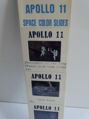 Ensemble dimages vintage de la NASA — Mission Apollo 11 —