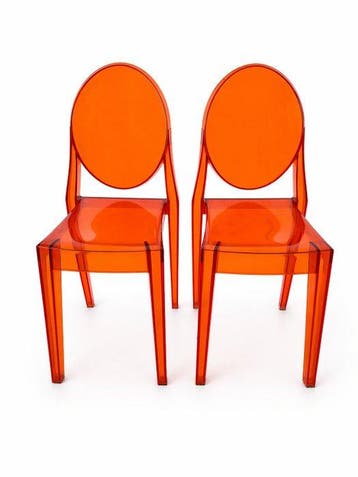 Kartell - Philippe Starck - Stoel (2) - Louis Ghost Stoel -, Antiek en Kunst