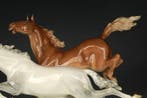Hutschenreuther - M.H. Fritz - Figuur - Konie w Galopie -, Antiek en Kunst