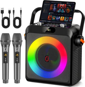JYX Karaoke speaker + LED | Tweede kansje | OP = OP, Verzenden, Complete set