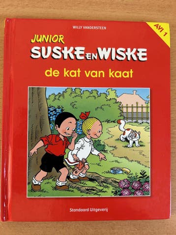 Suske en Wiske junior de Kat van Kaat AVI-1 9789903235207, Boeken, Verzenden, Zo goed als nieuw, Willy Vandersteen