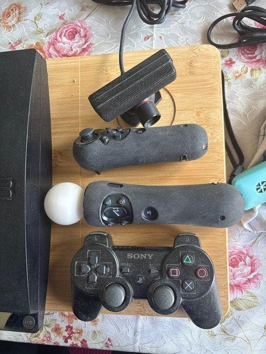 Sony - Playstation 3 (PS3) - PlayStation 3 Slim con Sony, Games en Spelcomputers, Spelcomputers | Overige Accessoires