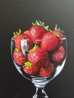 Franco Bencivenga (1953) - Fragole con bicchiere