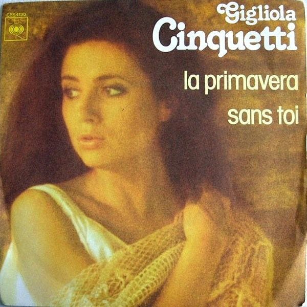 Gigliola Cinquetti - La Primavera / Sans Toi, Cd's en Dvd's, Vinyl | Pop, Gebruikt, Verzenden