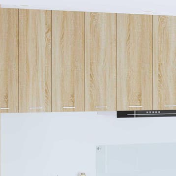 vidaXL Hangkast Sonoma Eik 60 x 31 x 80 cm Bewerkt hout, Verzenden, Nieuw