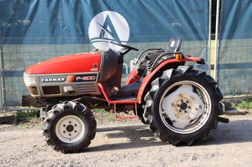Veiling: Minitractor Yanmar F-200 Diesel 20pk, Ophalen